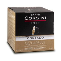 8001684917204 Cafe Corsini Gran Riserva Espresso Macchiato Cortado 16 Cap